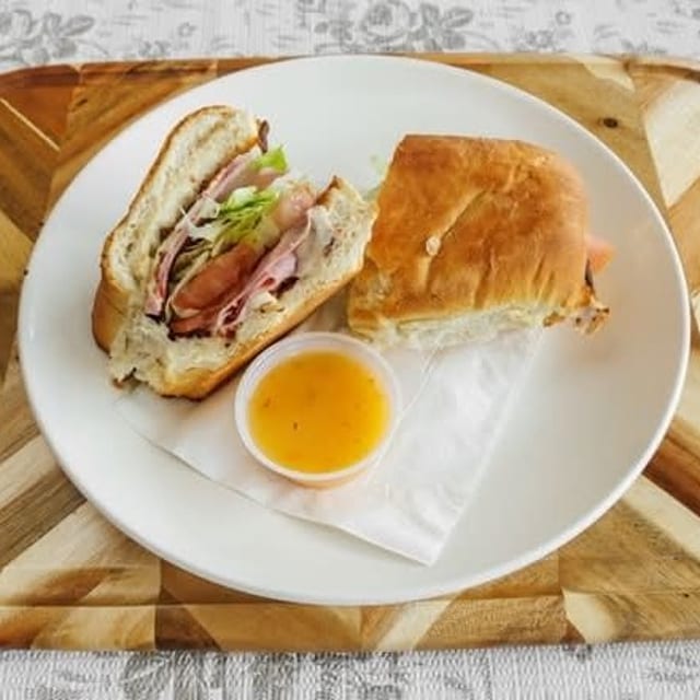 Ham & Cheese Deluxe Hoagie.