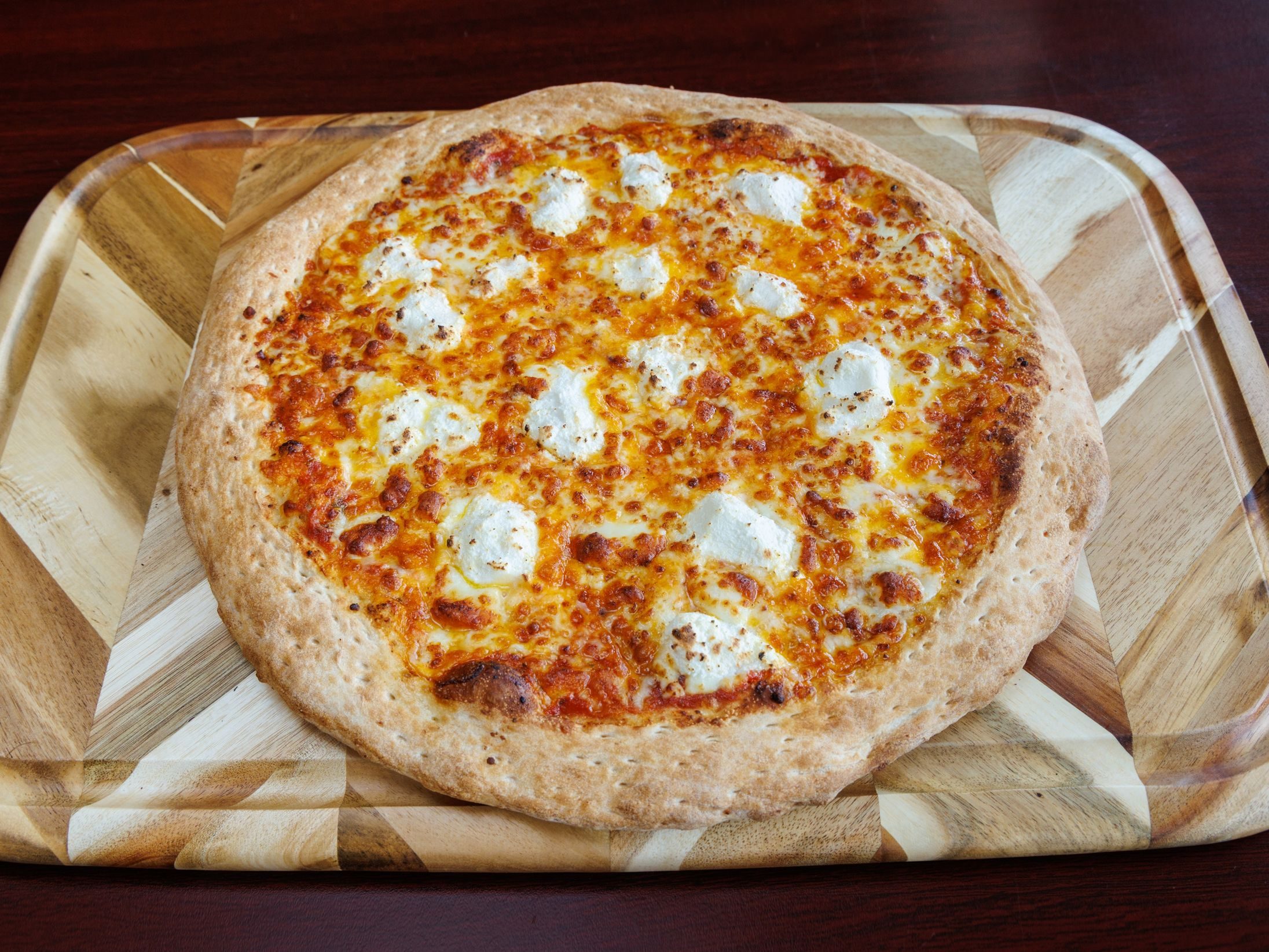 Five Cheese Pizza.