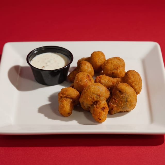 Breaded Mushrooms.