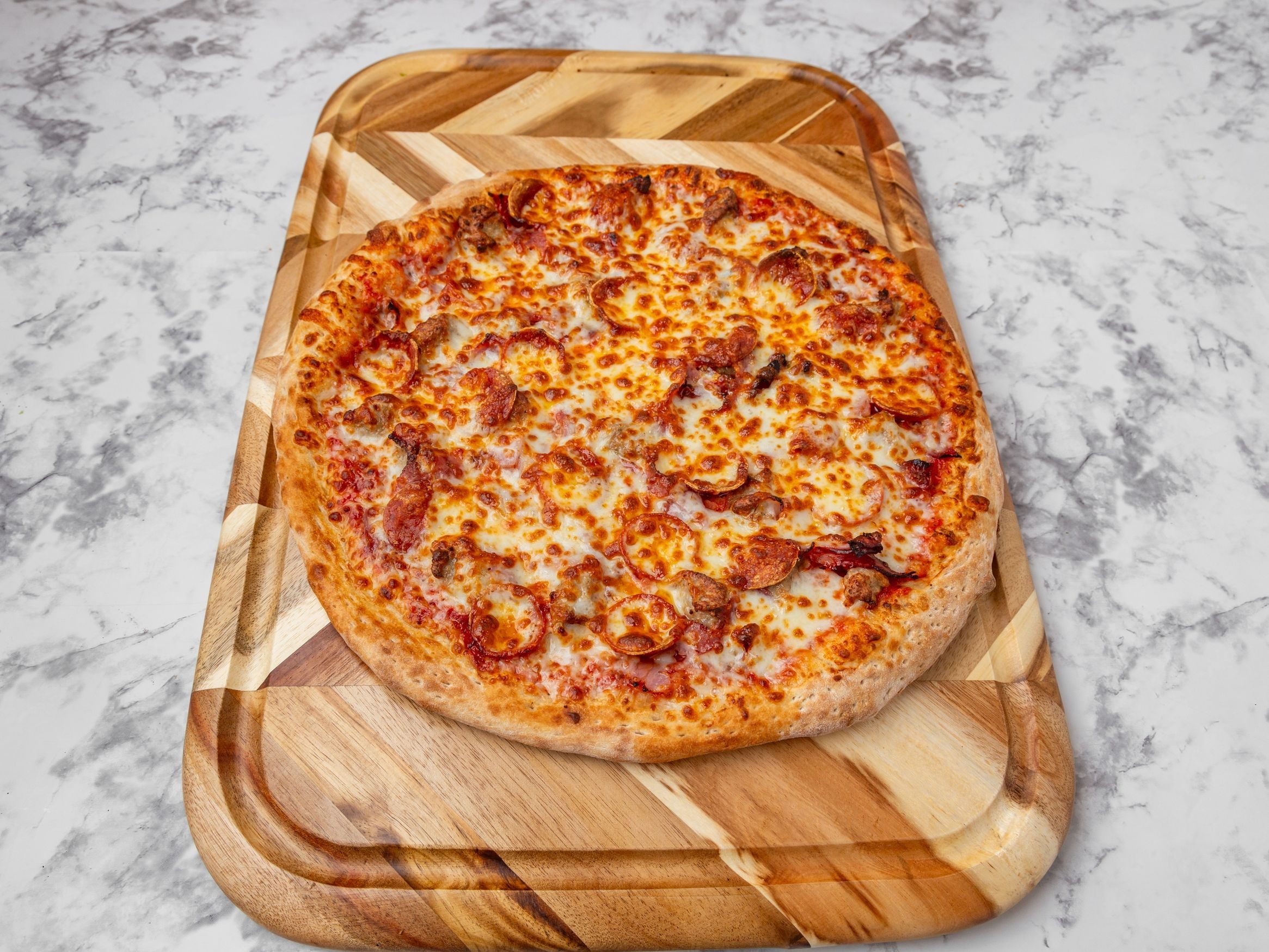 Meat Lover's Pizza.