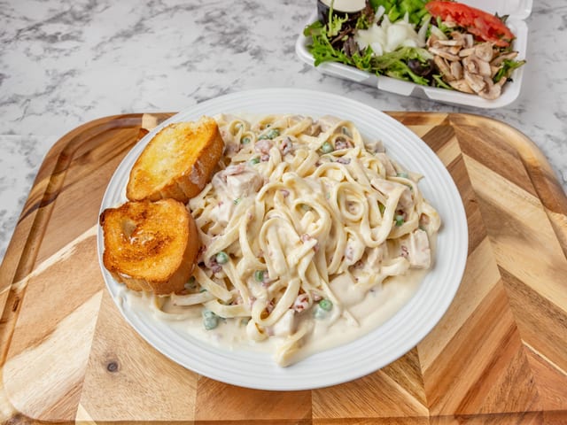 Pasta Carbonara.