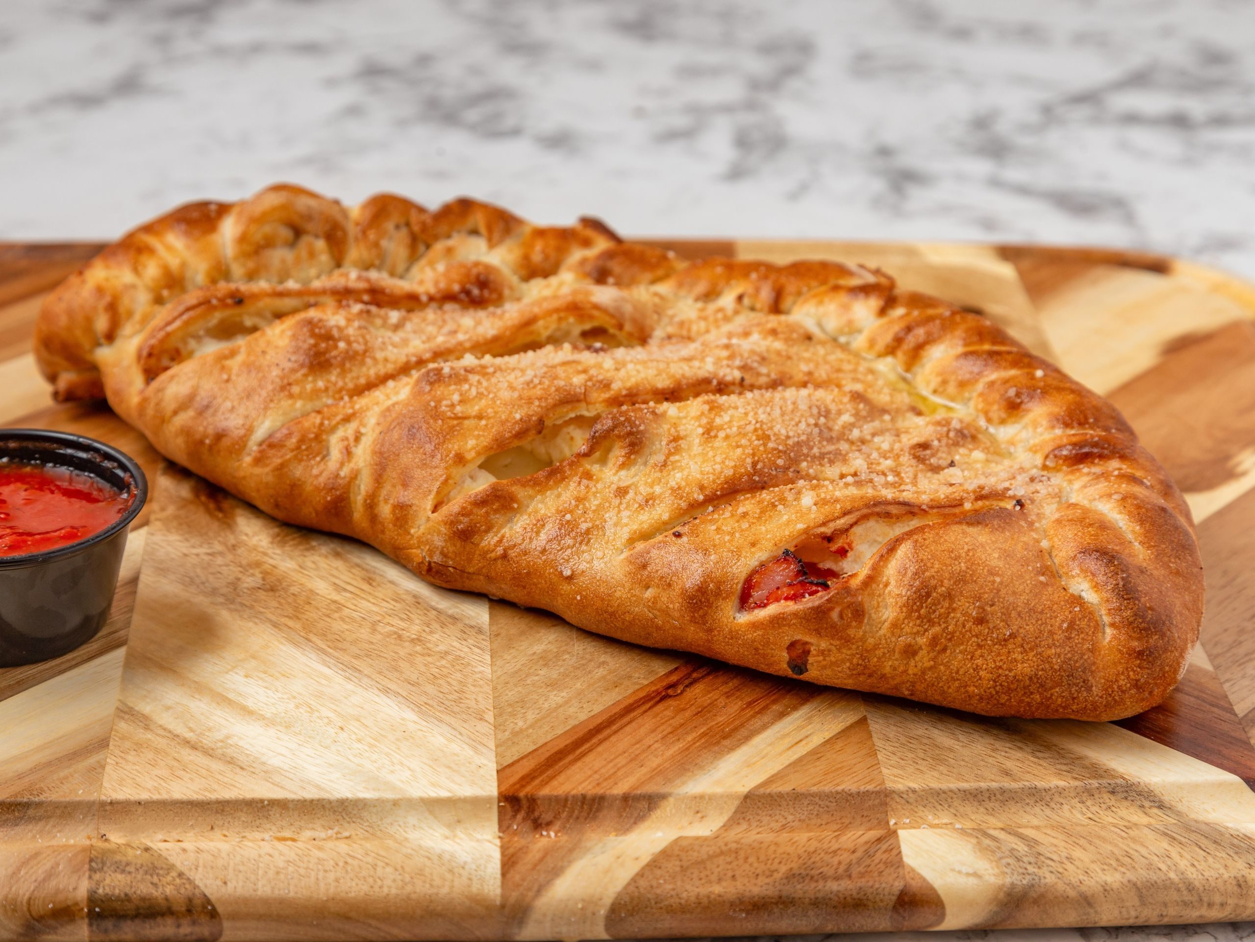 Five Cheese Calzone.
