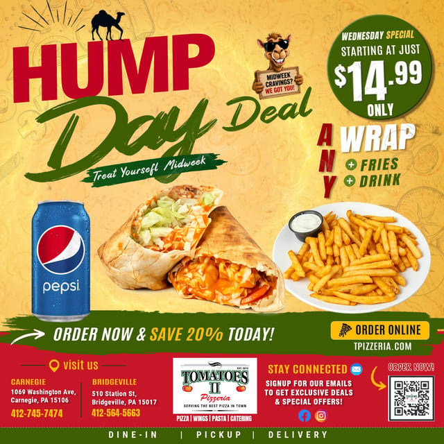 Hump Day Deal.
