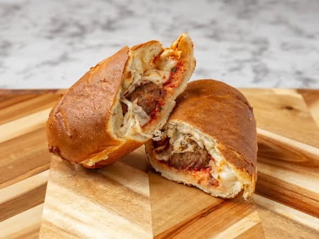 Meatball Deluxe Hoagie.